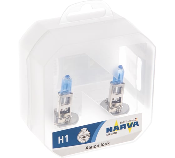 Автолампа NARVA H1 55 P14.5s RANGE POWER WHITE 4500K 486412100