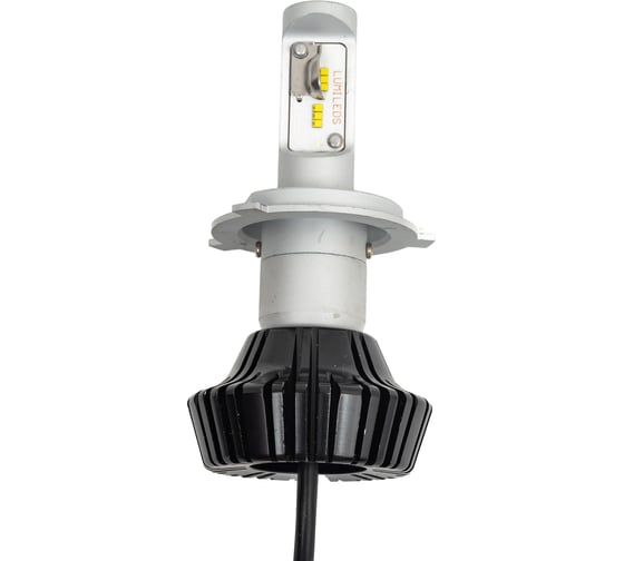 Автолампа с блоком MEGAPOWER H4 BRIGHT WHITE 12 SMD 6200K 2шт 12-24V 6000лм 1 10 M-58721