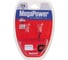 Автолампа с тестером MEGAPOWER T5 W2*4.6d 1 SMD 3528 RED блистер 2шт 8лм 12V M-50113R-2блт 1