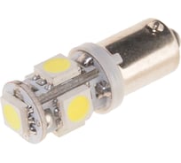 Автолампа с тестером MEGAPOWER T4W BA9s 5 SMD 5050 WHITE блистер 2 шт 6000K 100лм M-90125W-2блт