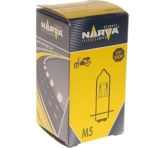 Автолампа NARVA M5 12V 420173000 1