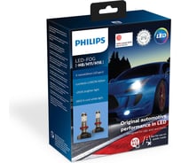 Автолампа PHILIPS H11/H8/H16 FOG X-tremeUltinon LED WHITE 2шт 5800K 12V 11366XUWX2
