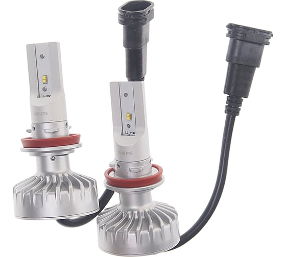 Автолампа PHILIPS H11/H8/H16 LED FOG LIGHTS WHITE блистер,2шт 6200K 12V 11366ULWX2 1