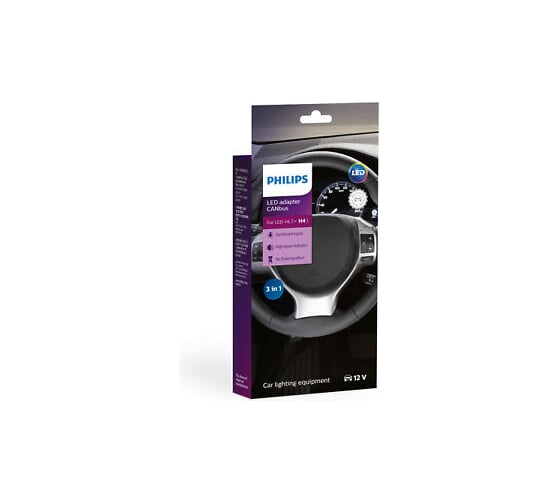Блокиратор ошибок PHILIPS LED CANbus H4 2шт 12V 18960C2