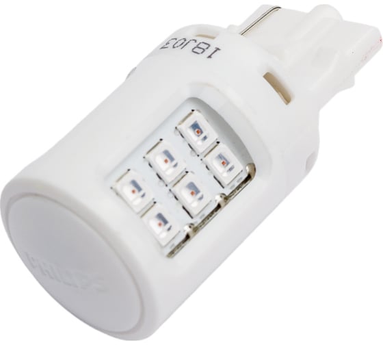 Автолампа с блокиратором ошибок PHILIPS WY21W LED AMBER CANbus 2шт+2шт 12V 11065ULAX2