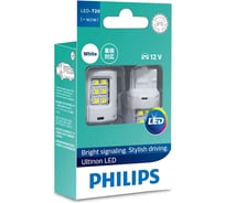 Автолампа PHILIPS W21W WHITE Ultinon LED 6000К 2шт 12V 11065ULWX2