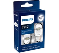 Автолампа PHILIPS W21W WHITE X-tremeUltinon LED 6000K 12V 11065XUWX2