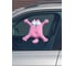 Игрушка "Котофаня" с присосками на стекло SNOOGY розовый SN-cat-big-fl-pink 2