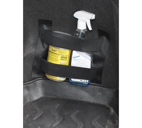 Крепление для вещей в багажнике на липучке SNOOGY 23 см, резинка SN-binding-23-blk-elast