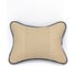 Автомобильная подушка на подголовник SNOOGY экокожа, бежевая SN-pillow-bеg-lth 2