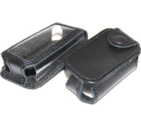 Кожаный чехол для брелока сигнализации SNOOGY Star-Line A63/A93, черный Kc-lth-St.A63/A93-blk