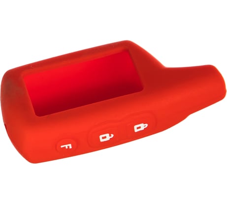 Силиконовый чехол для брелока сигнализации SNOOGY Pandora 3000/3100, красный Kc-slk-Dlx.3000-red