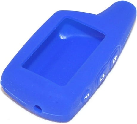 Силиконовый чехол для брелока сигнализации SNOOGY Pandora 3000/3100/3250, синий Kc-slk-Dlx.3000-blu