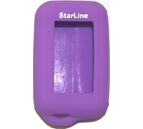 Силиконовый чехол для брелока сигнализации SNOOGY Star-Line E60/E90, фиолетовый Kc-slk-St.E60/E90-viol