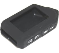 Силиконовый чехол для брелока сигнализации SNOOGY Scher-Khan MobiCar 1/2, черный Kc-slk-Sch.M1/2-blk