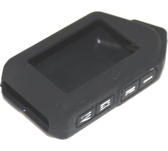 Силиконовый чехол для брелока сигнализации SNOOGY Scher-Khan MobiCar 1/2, черный Kc-slk-Sch.M1/2-blk 1