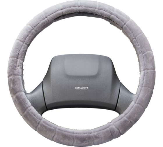 Оплетка SKYWAY Arctic-1 L серая, искусственный мех S01107022 1