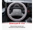 Оплетка SKYWAY Arctic-1 L серая, искусственный мех S01107022 8