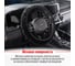 Оплетка SKYWAY Arctic-6 M Черная искусственный мех S01107027 8