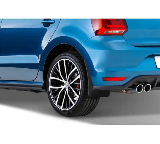 Задние брызговики VW Polo 2010-05/2015 FROSCH сед.optimum в пакете NLF.51.30.E10