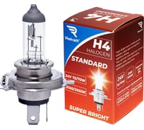 Галогенная лампа Rekzit H4 24V 75/70W P43T 1шт. 90049
