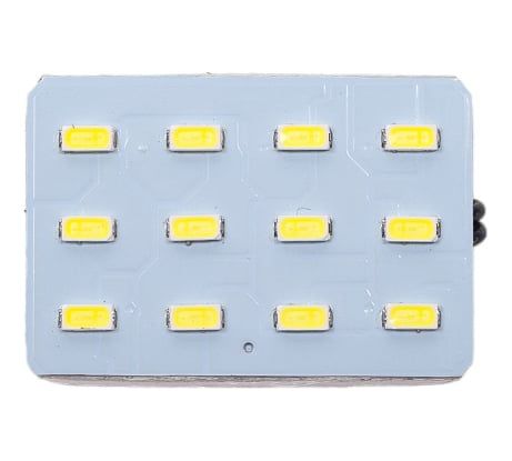 Автомобильная светодиодная лампа МАЯК BA9s патрон SV8,5/8, BA9S, W2,1x9,5D для освещения салона 12PL/BLK15/BL