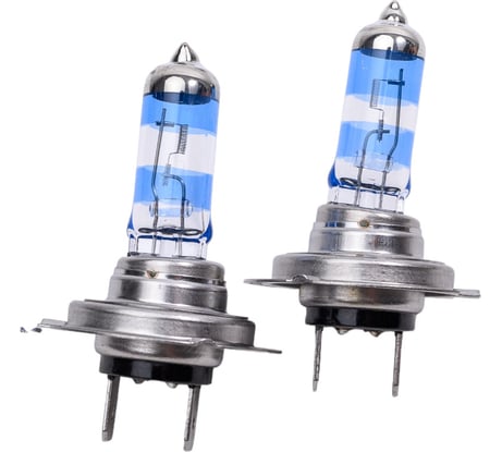 Автомобильная галогенная лампа МАЯК H7, 12V, 55W, PX26d Active Rally +150% (silver), 2 шт. 72720AR+150