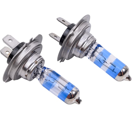 Автомобильная галогенная лампа МАЯК H7, 12V, 55W, PX26d Active Rally +150% (silver), 2 шт. 72720AR+150