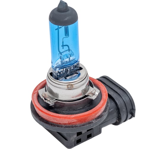 Автомобильная галогенная лампа МАЯК H11, 12V, 55W, PGJ19-2 Super White +30%  ULTRA, 2 шт. 82110SW+30