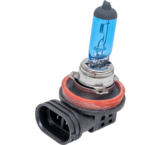 Автомобильная галогенная лампа МАЯК H11, 12V, 55W, PGJ19-2 Super White +30%  ULTRA, 2 шт. 82110SW+30