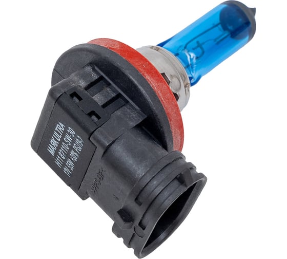 Автомобильная галогенная лампа МАЯК H11, 12V, 55W, PGJ19-2 Super White +30%  ULTRA, 2 шт. 82110SW+30