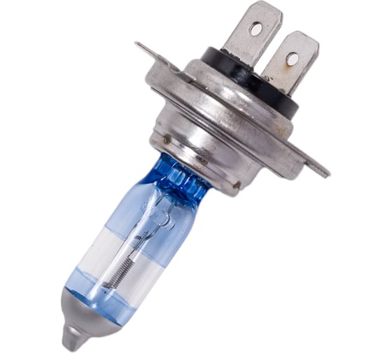 Автомобильная галогенная лампа МАЯК H7, 12V, 55W, PX26d White Vision +150%  ULTRA, 2 шт. 82720WV+150
