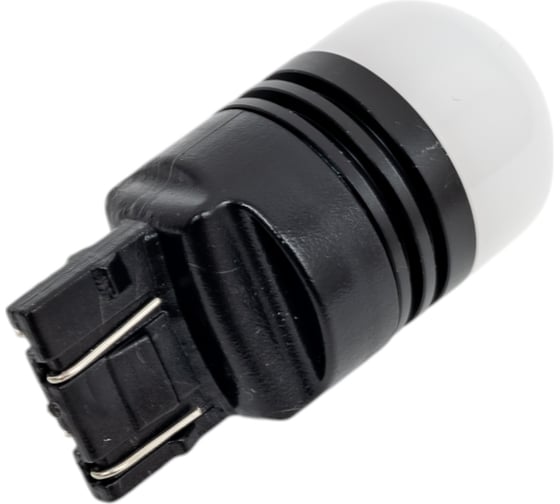 Автомобильные светодиодные лампы МАЯК T20/5, W3x16q, 6SMD (2835), AC12В, Super White, 2 шт. 12T20/5/BLK11/2BL