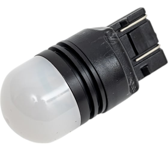 Автомобильные светодиодные лампы МАЯК T20/5, W3x16q, 6SMD (2835), AC12В, Super White, 2 шт. 12T20/5/BLK11/2BL