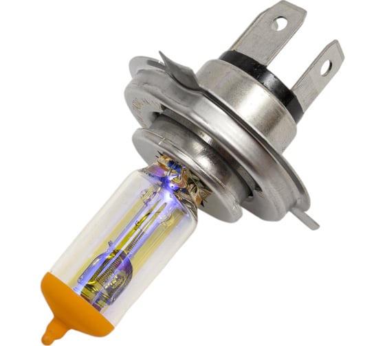 Автомобильная галогенная лампа МАЯК H4, 12V, 60/55W P43t Active Gold +60%, 2 шт. 72420AG+60