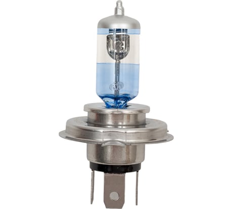 Автомобильная галогенная лампа МАЯК H4, 12V, 60/55W P43t White Vision +150%  ULTRA, 2 шт. 82420WV+150