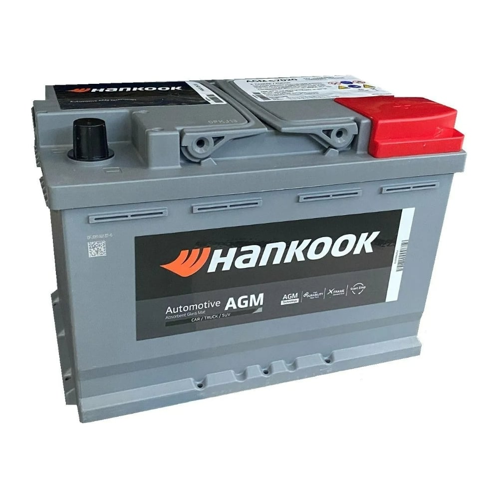 Аккумулятор HANKOOK Start-Stop Plus 6СТ-70.0 (SA 57020) AGM AGM57020 ...