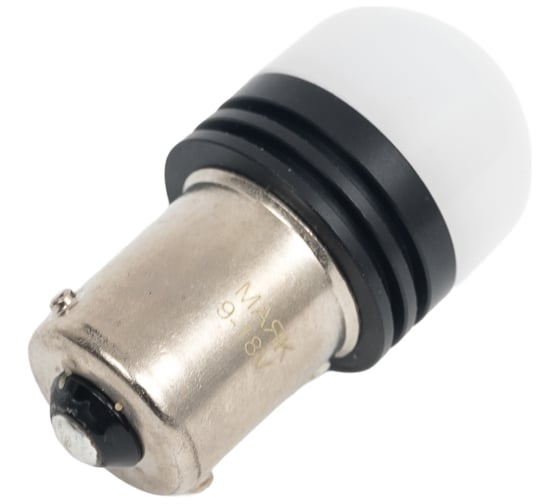 Автомобильные светодиодные лампы МАЯК T25, BA15s, 6SMD (2835) AC12В, Super White, 2 шт. 12T25/BLK12/2BL