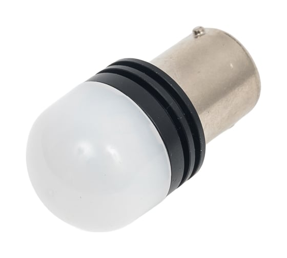 Автомобильные светодиодные лампы МАЯК T25, BA15s, 6SMD (2835) AC12В, Super White, 2 шт. 12T25/BLK12/2BL