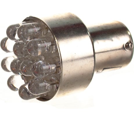 Светодиодная лампа KRAFT P21W BA15s 12/24v White 12 LEDs KT 700063