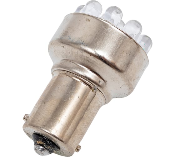 Светодиодная лампа KRAFT P21W BA15s 12/24v White 12 LEDs KT 700063