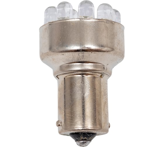 Светодиодная лампа KRAFT P21W BA15s 12/24v White 12 LEDs KT 700063