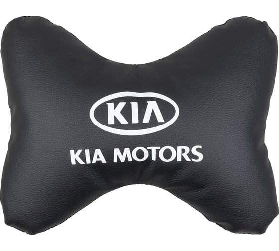 Подушка на подголовник SKYWAY sw 30х20 экокожа, черная kia S08002028 1