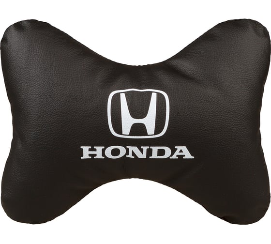 Подушка на подголовник SKYWAY sw 30х20 экокожа, черная honda S08002020 1