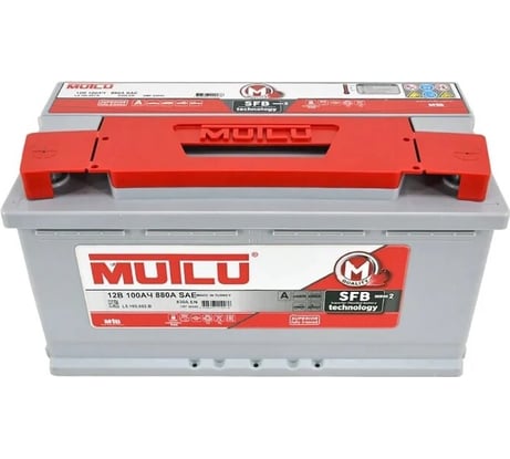 Аккумуляторная батарея Mutlu SFB M2 6СТ-100.1 L5.100.083.B