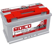 Аккумуляторная батарея Mutlu SFB M2 6СТ-80.0 низкий LВ4.80.074.A