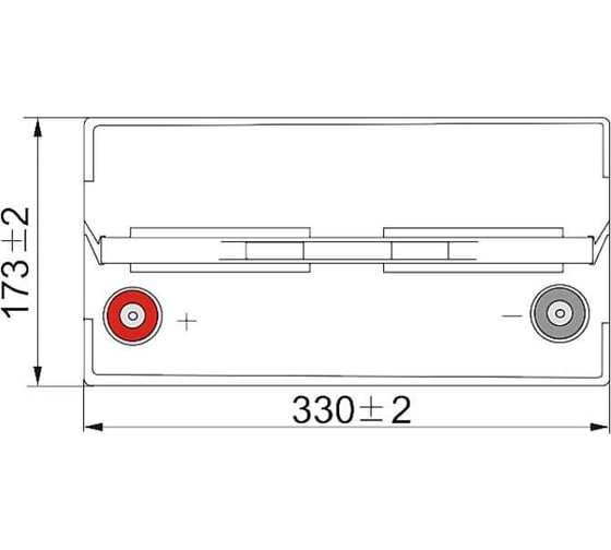 Тяговый аккумулятор для лодочного электромотора литиевый WBR (LiFePO4) MBLi24V 100 WBR УТ-00001320