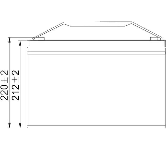Тяговый аккумулятор для лодочного электромотора литиевый WBR (LiFePO4) MBLi24V 100 WBR УТ-00001320