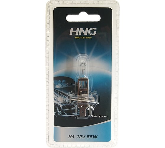 Автолампа HNG H1 55 P14.5s блистер 12V HNG-12155бл 1