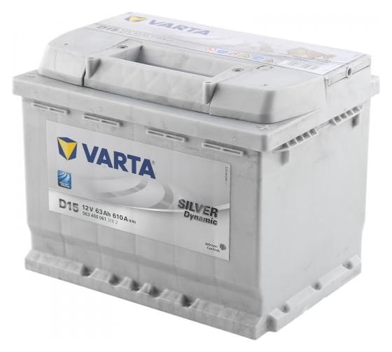 Аккумуляторная батарея VARTA 6СТ63з SD 563 400 061 316 2 D1